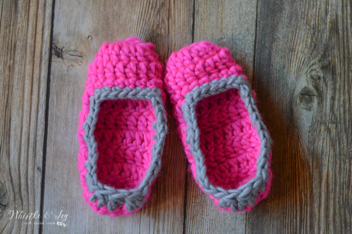 30 Minute Slippers