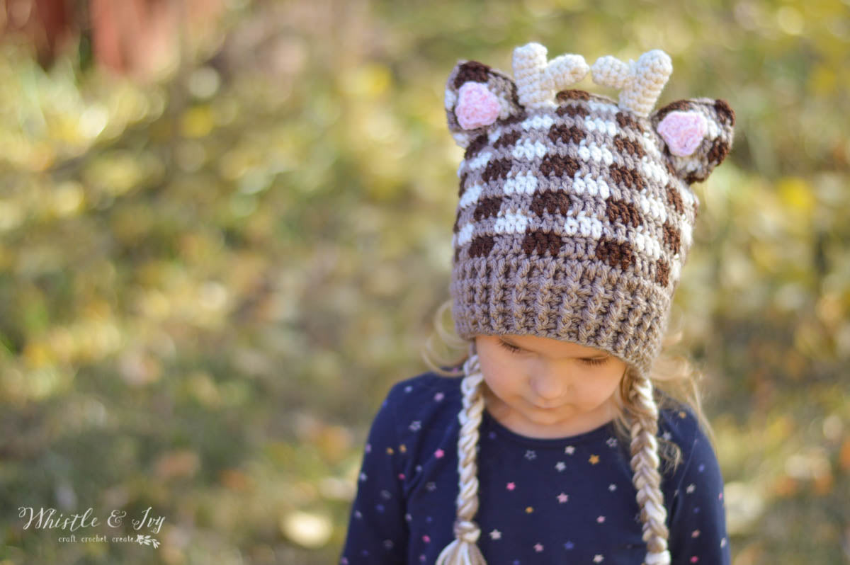 Woodland Animal Hats [crochet pattern]