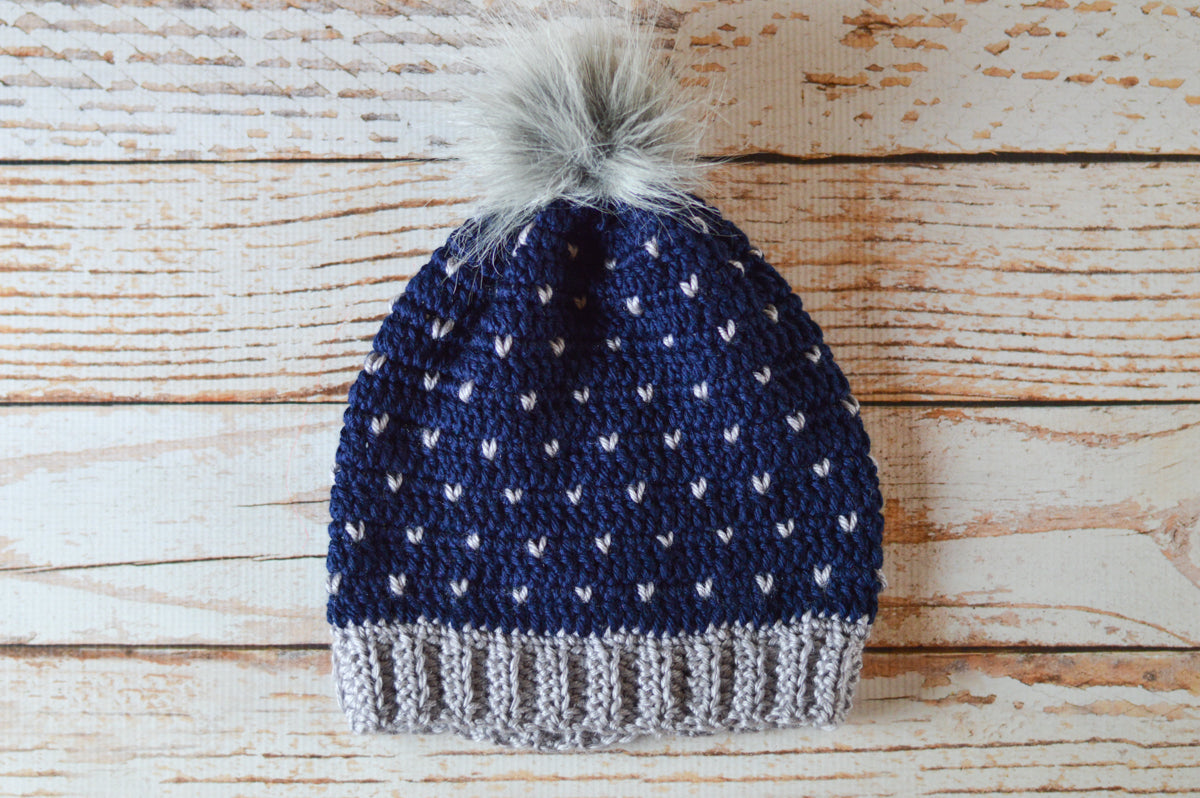 Snowfall Slouchy [crochet pattern]