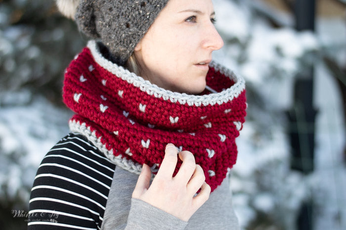 Snowfall Cowl [crochet pattern]